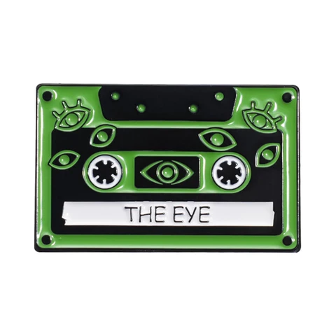 Металлическая музыкальная брошь