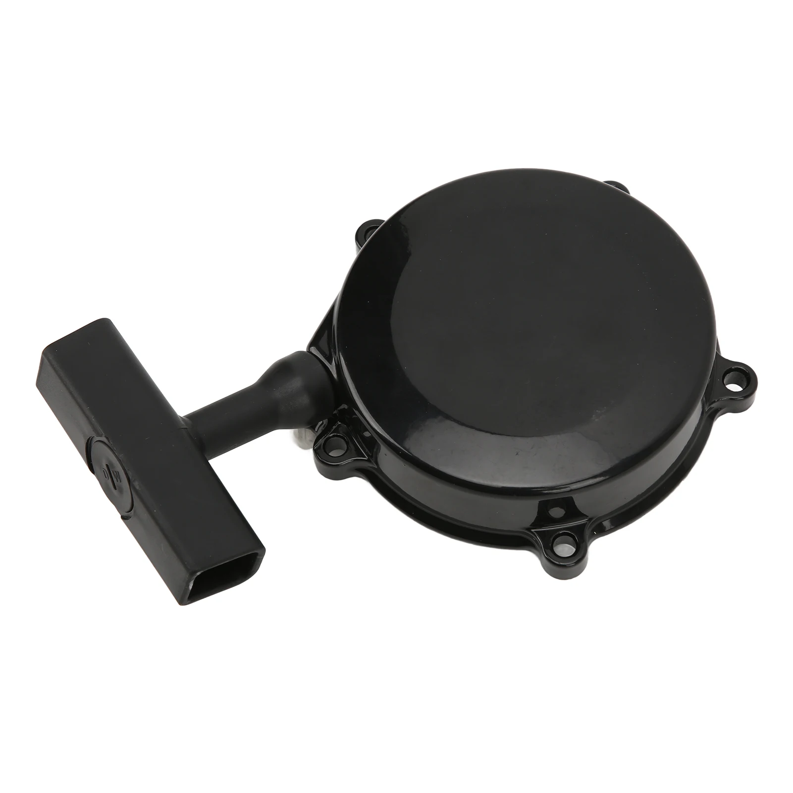 ZK20 Ручной стартер Универсальный алюминиевый сплав Черный блок запуска двигателя