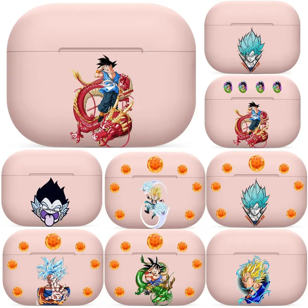 

dragon ball For Airpods 1 2 pro case Protective Bluetooth Wireless Earphone Cover For Air Pods case air pod cases Pink cute gen