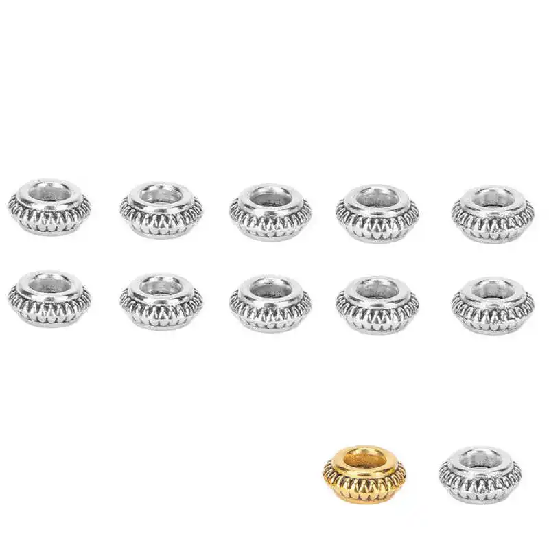 

Hair Braiding Rings Zinc Alloy Dreadlocks Hair Rings for Hair Decoration