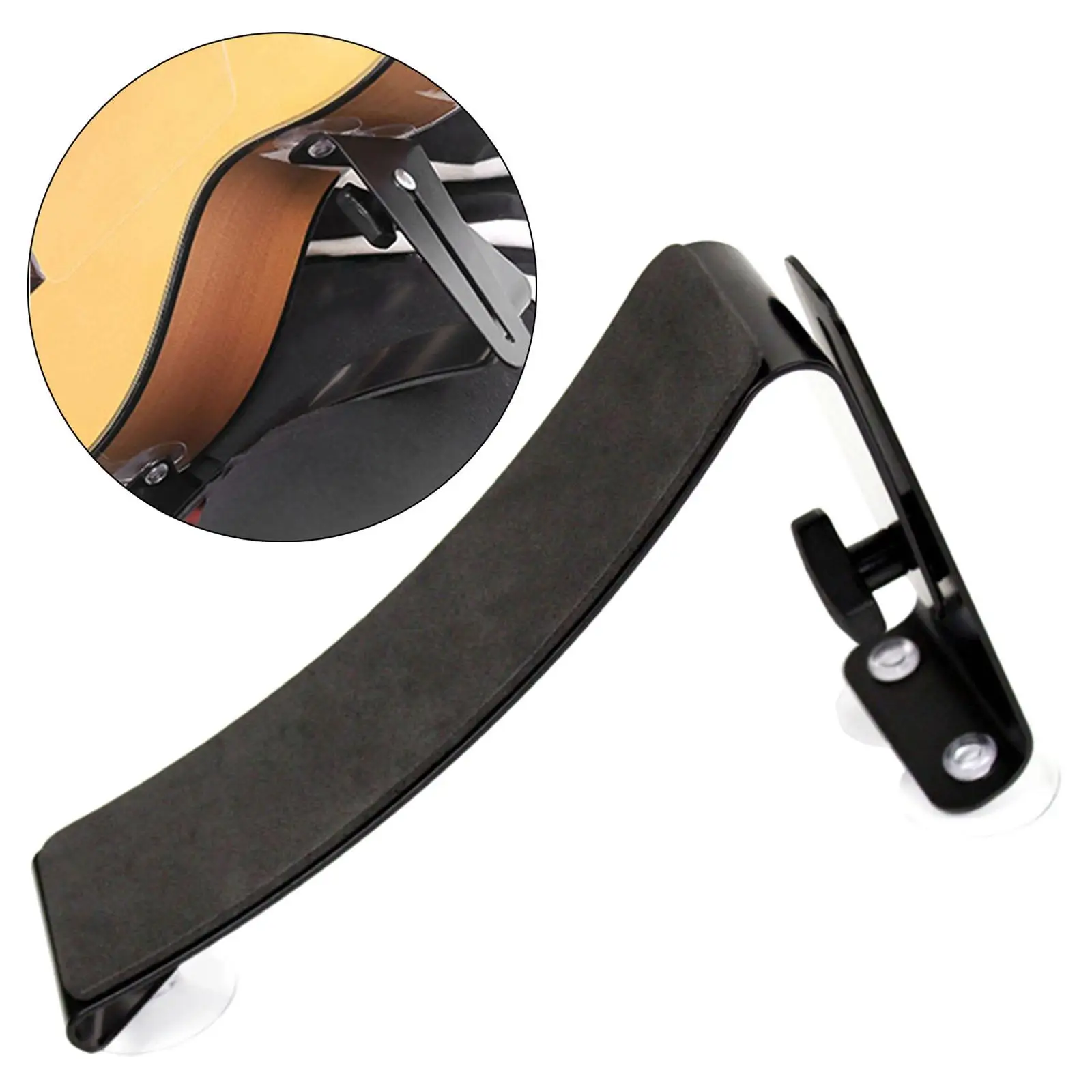 

Metal Guitar Support with Suction Cup Guitar Lifter for Classical Guitar