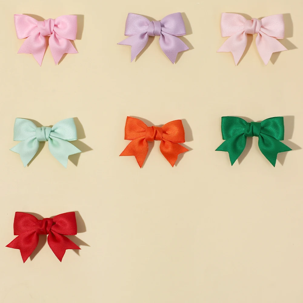 7 шт./набор заколки для волос с бантом