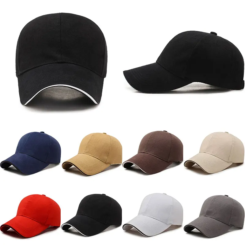 

Sun Hats Peaked Caps Outdoor Sports Caps Baseball Caps Long-brimmed Hats Korean Version All-match Neutral Fashion Sun Protection