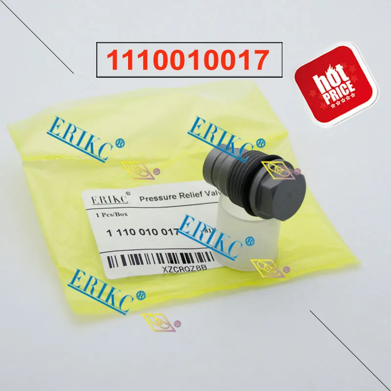 

ERIKC 1110010017 запасные части для общей топливной системы, предельный клапан давления 1 110 010 017, датчик ограничения клапана топливного инжектора ...