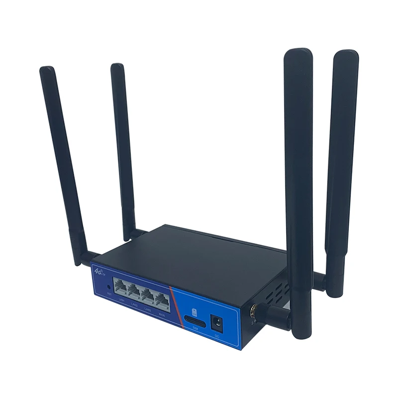 HUASIFEI WS281 Openwrt 300Mbps беспроводной 4G Роутер 2 Wifi чип MT7628 со слотом для SIM-карты 4 антенны