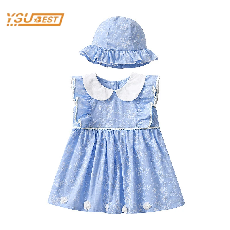 

Детское летнее платье без рукавов, на возраст 0-4 года