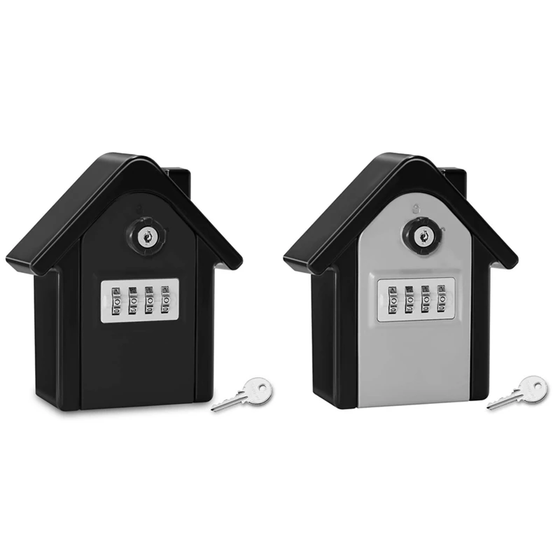 

New Anti-Theft Password Key Lock Box Security Lock Metal Storage Box Suitable For Multi-Occupation Key Insurance Box