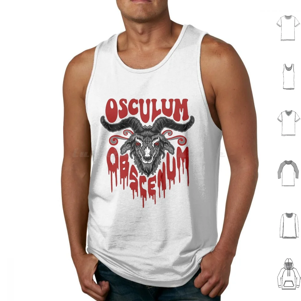 

Music Vintage Osculum Obcenum Tank Tops Print Cotton Music Vintage Osculum Obcenum Ghost Band Music Ghost Bc Metal The