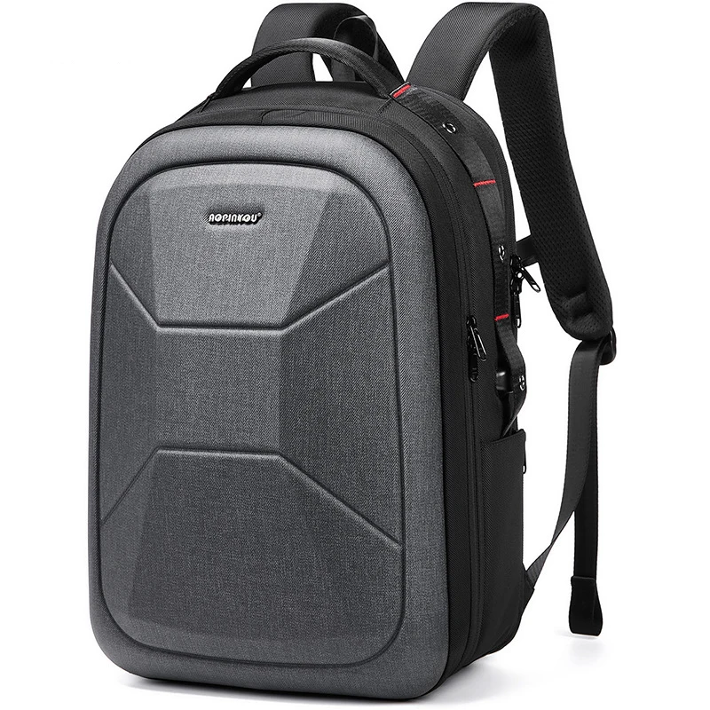 REJS Business Luxury Anti-Theft Backpack Men Waterpoor Fit 15.6 Inch Laptop Hard Shell Backpack Usb Charging School Travel Bags