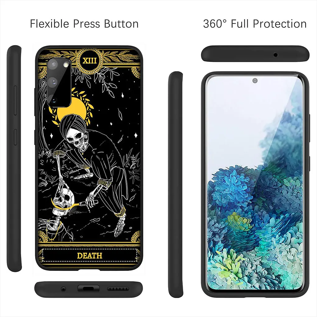 Самый крутой Чехол для карт Таро из календулы Xiaomi Redmi Note 13 8 7 12 Pro A3X 13C 12C 8A 7A 8T A3 4G