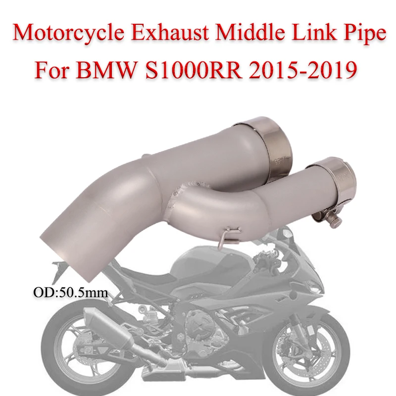 

Выхлопная труба средней длины для Мотоцикла BMW S1000RR S1000XR S1000R 2015-2019 лет мото бег нержавеющая сталь дБ убийца