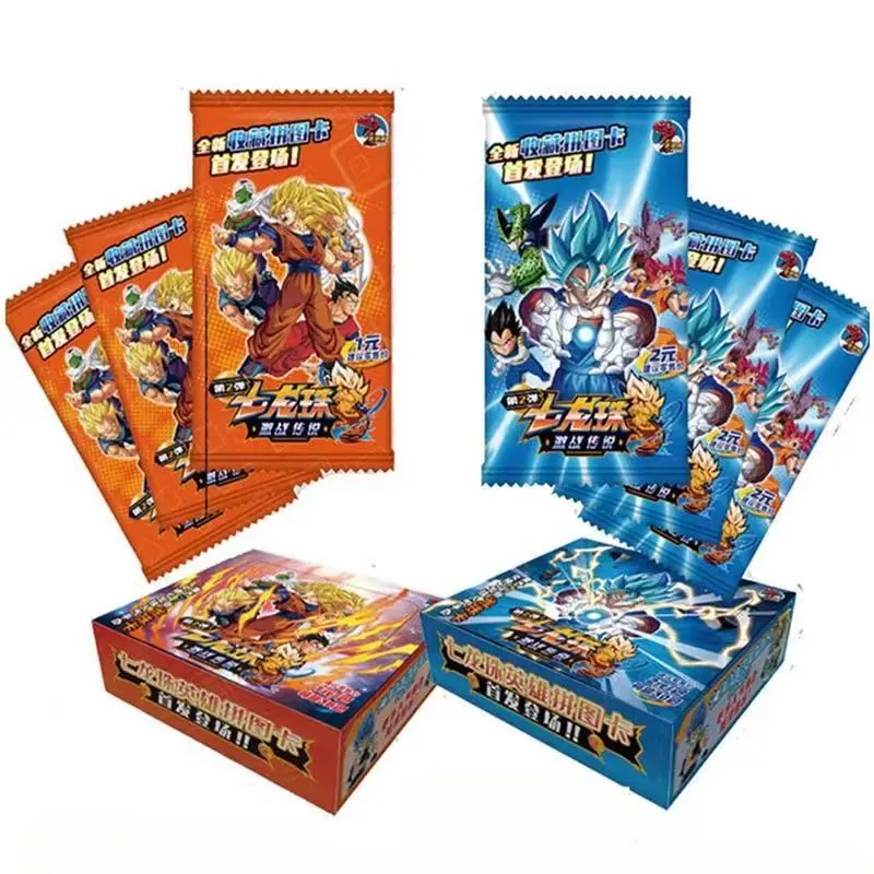 

Карты-вспышки в стиле аниме Dragon Ball Z / GT / ultra