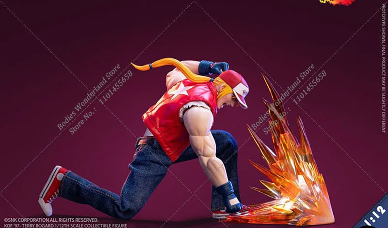 В наличии TUNSHI STUDIO KOF97 масштаб 1/12 коллекционная терри Богард 6 дюймов полный набор