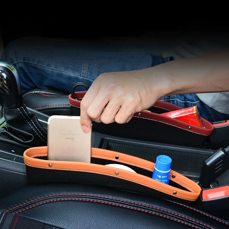 

Сумка-Органайзер для автомобильных сидений, Многофункциональный Карманный держатель для чашек из искусственной кожи