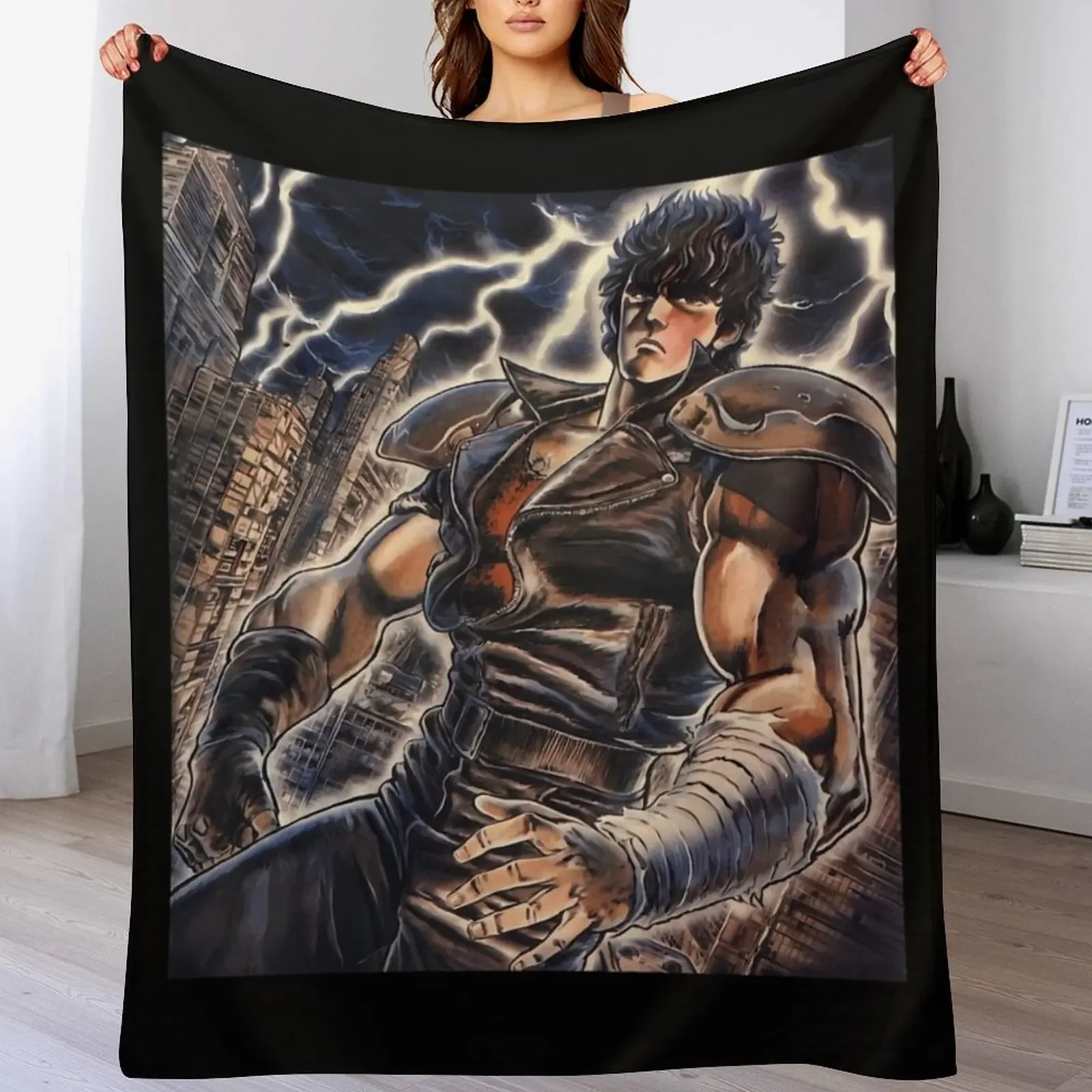 Kenshiro - Hokuto no Ken плед красивые одеяла для малышей