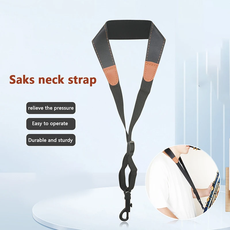 

1pc Saxophone Neck Strap Saxophone Belt Saxophone Neck Strap Saxophone Woodwind Instrument Accessories