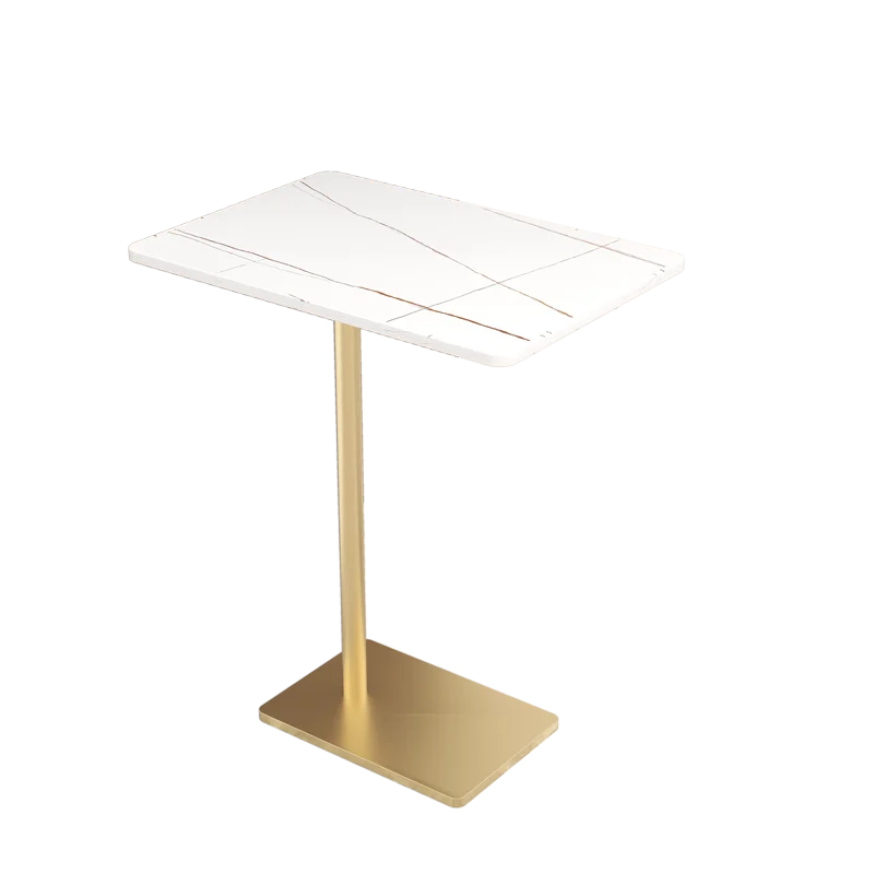 

Design Luxury Side Table Iron Bedroom Storage Rectangular Side Table Design Living Room Kaffee Tische House Accessories