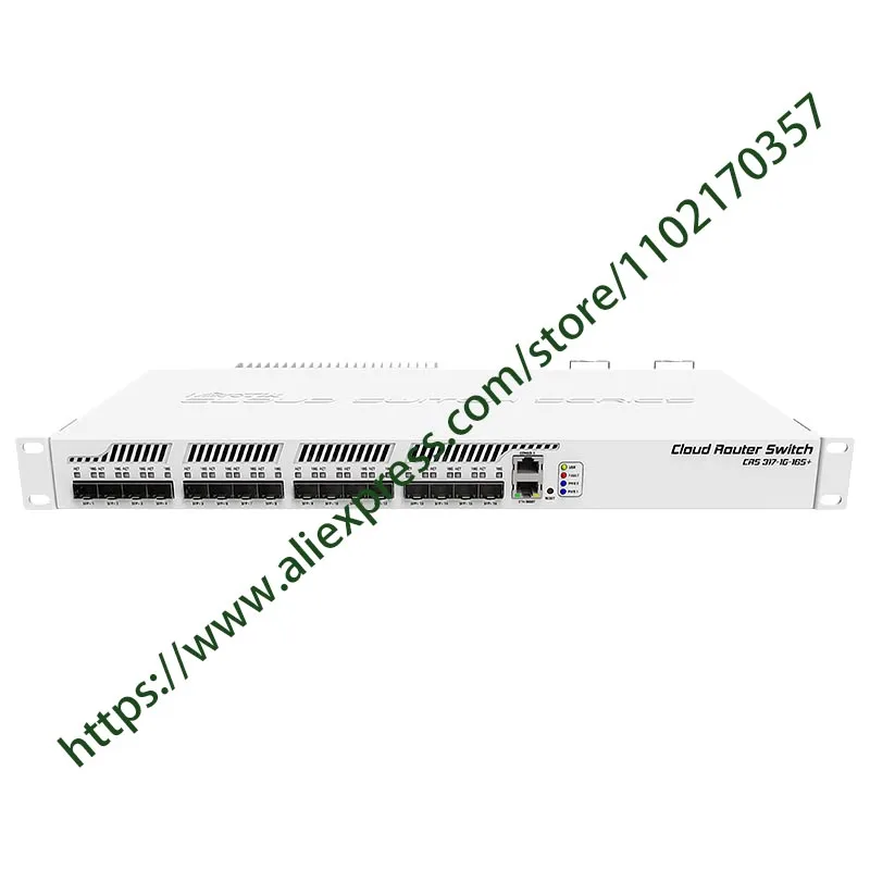 

{Warehouse stock} CRS317-1G-16S + RM Enterprise-Класс 16 * SFP + 10-гигабитный Core Switch Dual Power Supply