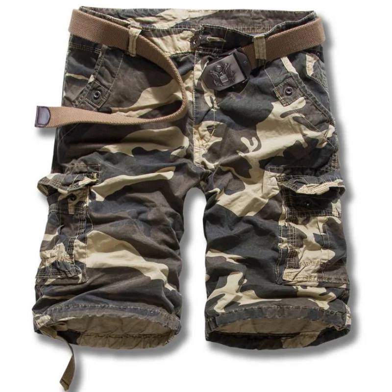 

Новинка 2023, уличные спортивные шорты для пешего туризма, скалолазания, треккинга, кемпинга, брюки-карго с несколькими карманами для солдат, шорты в стиле милитари