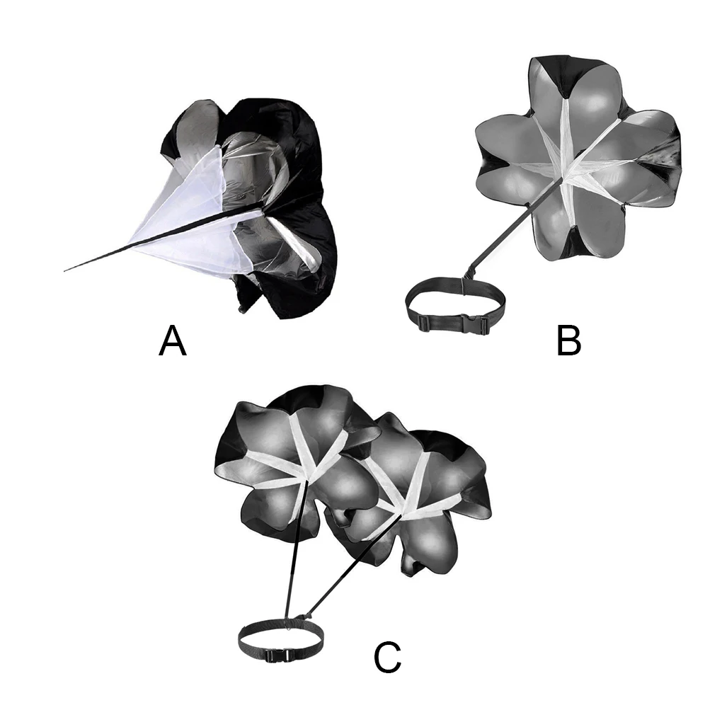 

Soccer Speed Parachute Umbrella Football Basketball Resistance Bands Parachutes Trainer Fitness Equipment Integrated