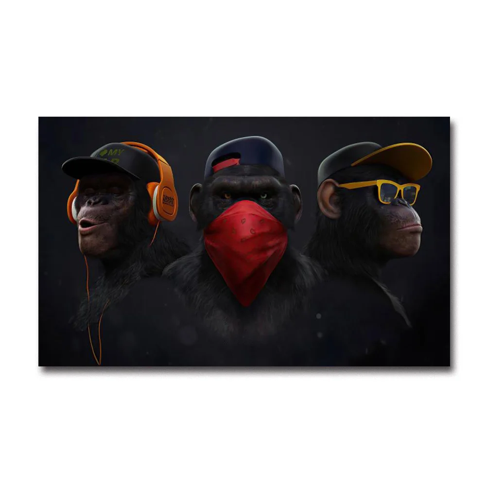 Настенный постер MINISO Обезьяна