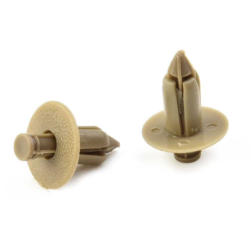 

10pcs Car Rivets 7mm Hole Dia Push In Car Door Trim Fender Rivets Retainer Clips For Buses, Trains, Planes, Truck, Caravans Cars