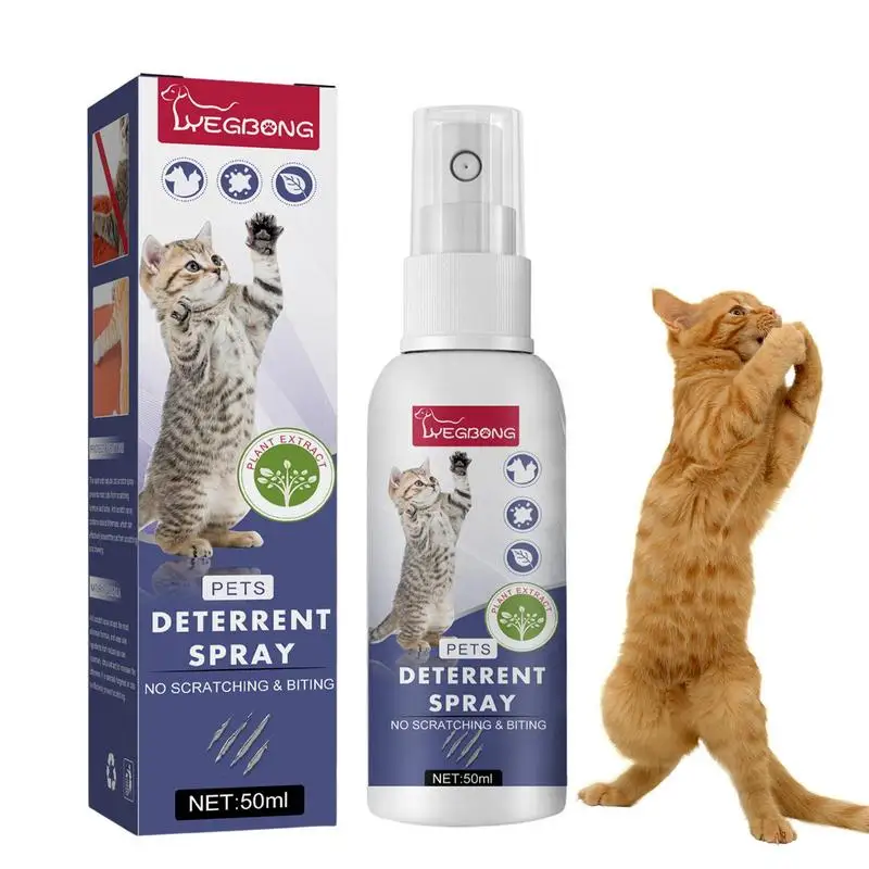 

50ml No Chew Spray for Cats Stay Away from Restricted Areas for Pets Behavior Training Suitable for Indoor and Outdoor Use