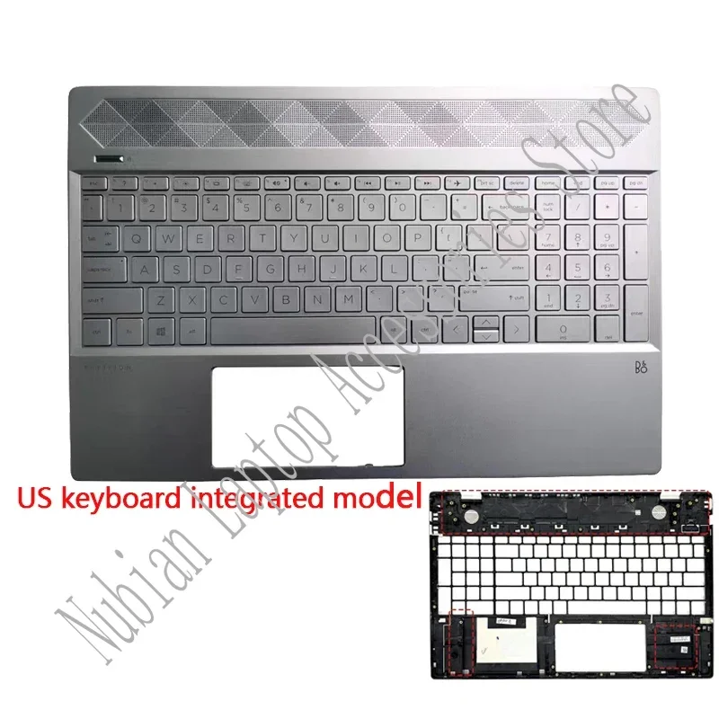 Для ноутбука HP Pavilion 15-CW 15-CS TPN-Q208 задняя крышка ЖК-дисплея/петли/передняя