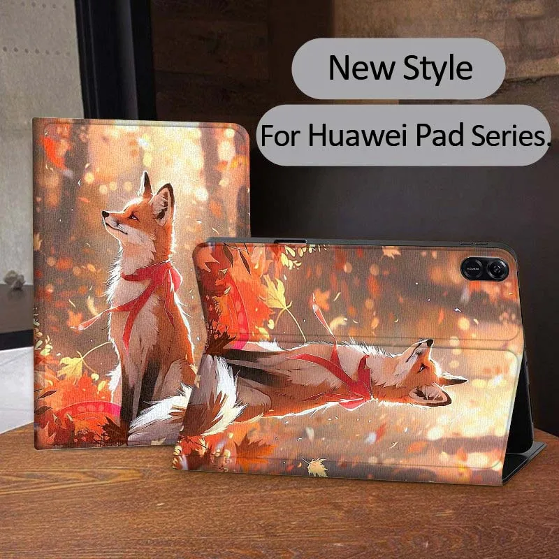 Фото Чехол для планшета Huawei MatePad Air SE Pro M6 M5 M2 T10s T5 10 11 12,6 11,5 12 х 10,8 дюйма 10,1 с мультяшным рисунком №4