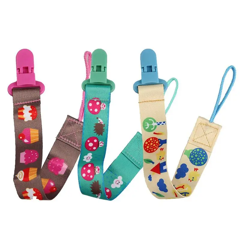 

Pacifier Clip Cloth Pacifier Clamps Bibs Pacifier Clip Stay In Place Good Fixed Effect For Baby Girls Boys Children Kids