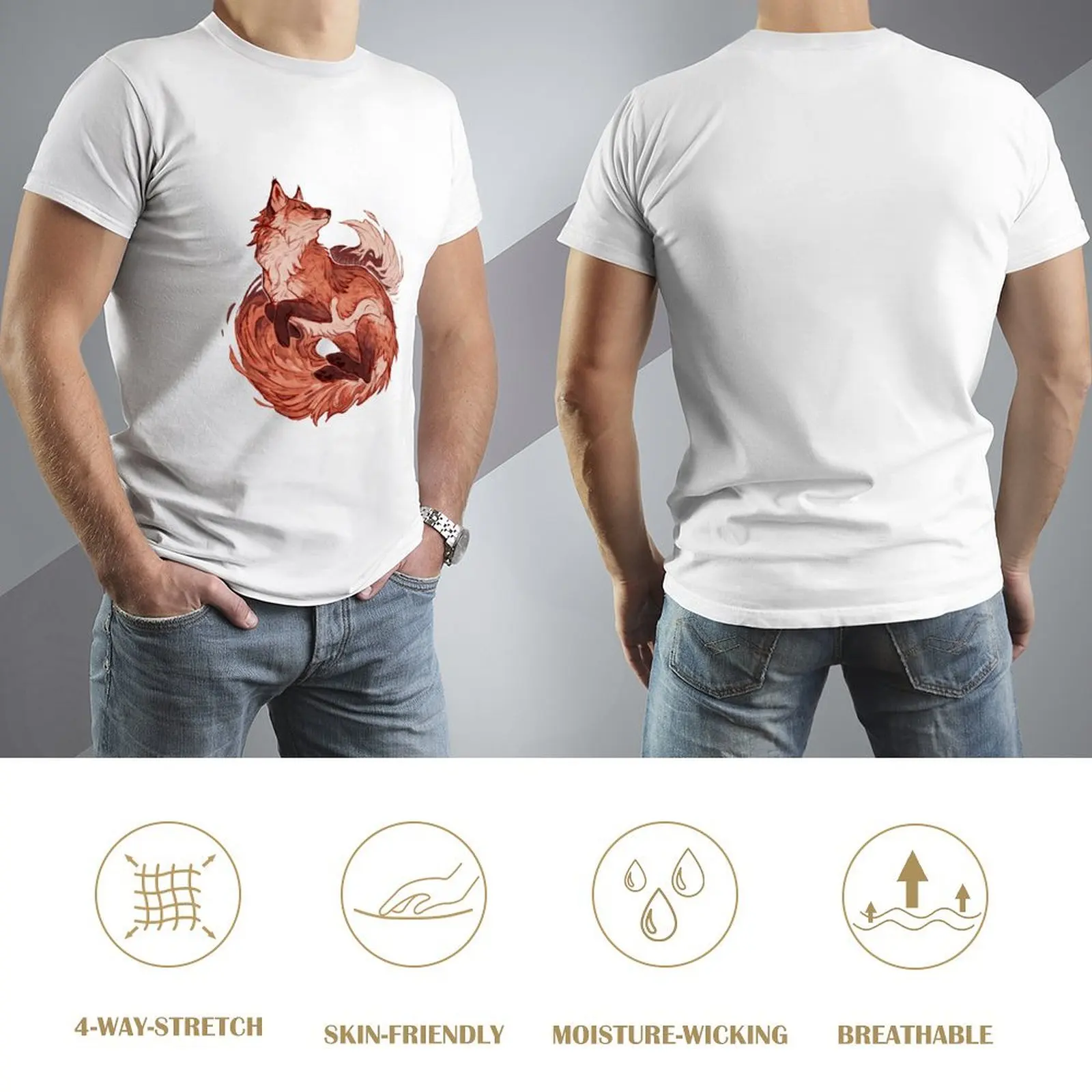 Футболка Red Fox 2018 футболка с таможенным рисунком блузка облегающие футболки для