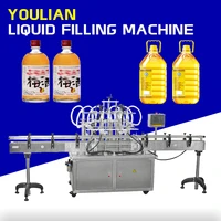 yt6t customizable 6 nozzle filler machine oil juice milk drinks water bottle liquid filling machine production line manufacturer