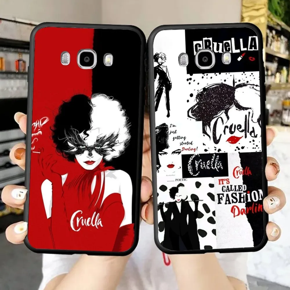 C-Cruella D-чехол для телефона из фильма Диснея Xiaomi 11 Redmi Note детской модели 8T 9A 9 10T Note8Pro