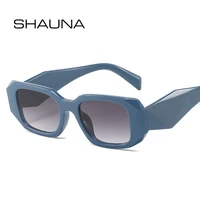 shauna retro polygon square women sunglasses fashion leopard blue green eyewear shades uv400 men wide legs sun glasses