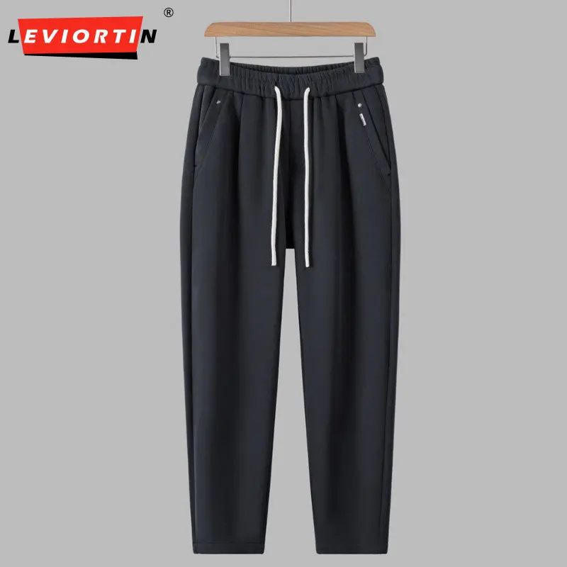 Модные мужские повседневные спортивные брюки трехмерного кроя в американском