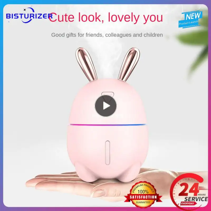 

Silent Humidifier Air Spray Air Purifier Mini Small Body Air Humidifier Essential Oil Diffuser Heavy Fog Sprayer Home Usb Cute