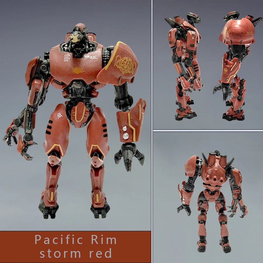 Dragon Shadow NECA Pacific Rim Китайский Mecha Storm Crimson Фигурка Украшения Подвижная Меха