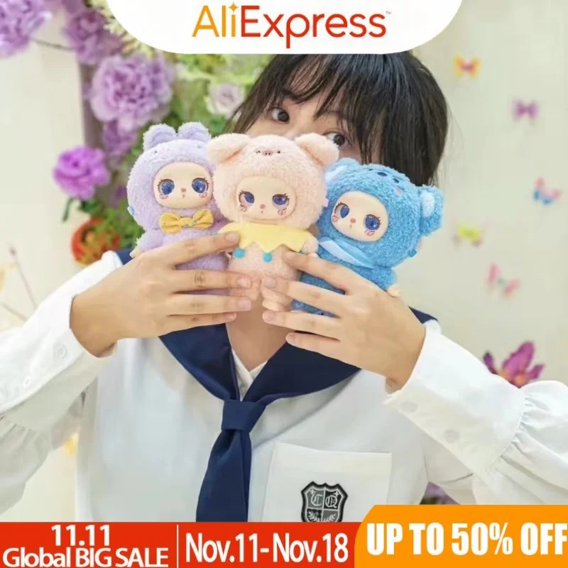 В наличии Liila Luck Cat Плюшевая серия Аниме Фигурки Caja Ciega Модные аниме Прекрасная