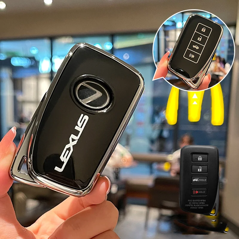 

Мягкий защитный чехол из ТПУ для автомобильных ключей для Lexus RX350 NX300 Es300h Rx450h GS300 GX470 IS250 ES350 LX570 GX460 Nx300h Is300h