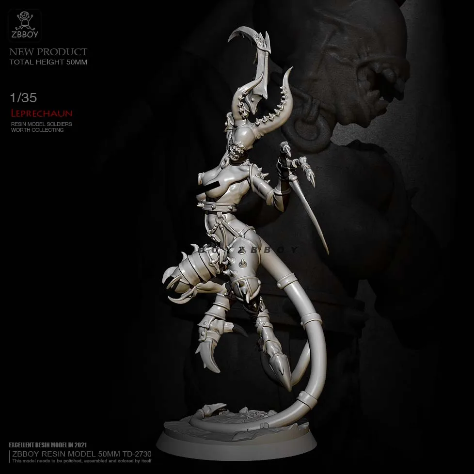 

H50mm Resin model kits figure colorless and self-assembled TD-2730