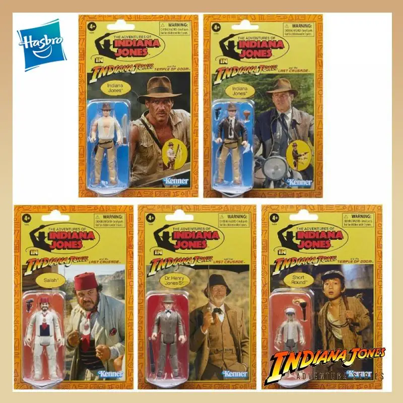 

Hasbro Подлинная оригинальная Индиана Джонс Серия TD Индиана Джонс/саллах/Доктор Генри/короткая круглая модель игрушки 5 шт.