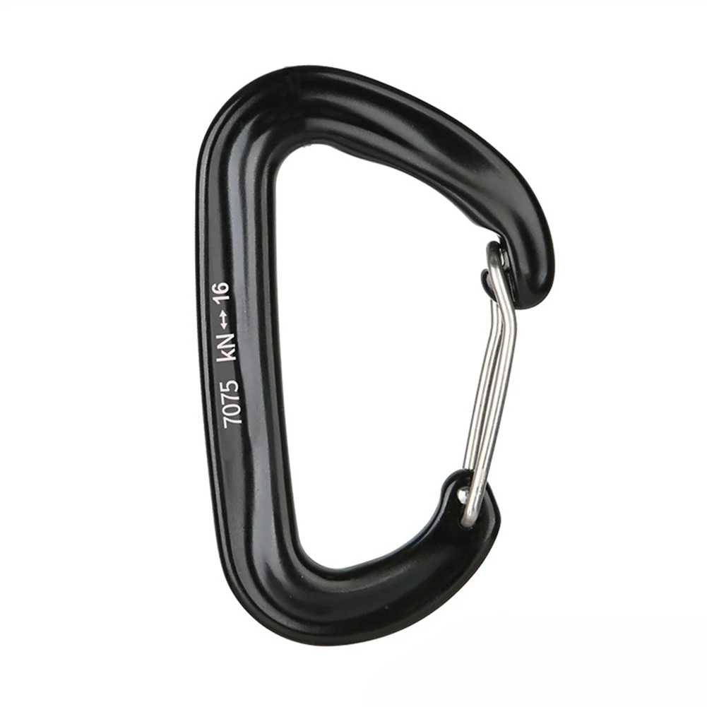 1 шт. D-образный карабин Лидер продаж уличный Buc1kle брелок для выживания с крючком