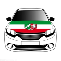 north rhine westphalia flags car hood cover 3 3x5ft 100polyestercar bonnet banner