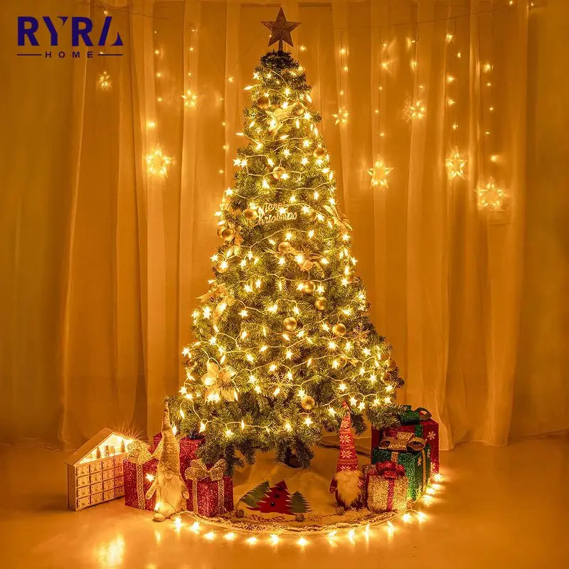 

Светодиодный ная гирлянда, сказочные огни, подвесные украшения для рождественской елки, украшения для дома, вечеринки, Рождество, Новый год ...