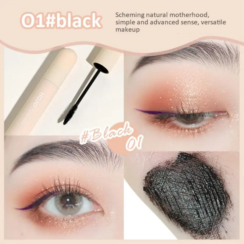 

HOJO 4d Silk Fiber Lash Mascara Long Curling Mascara Makeup Eyelash Black Waterproof Fiber Mascara Eye Lashes Makeup