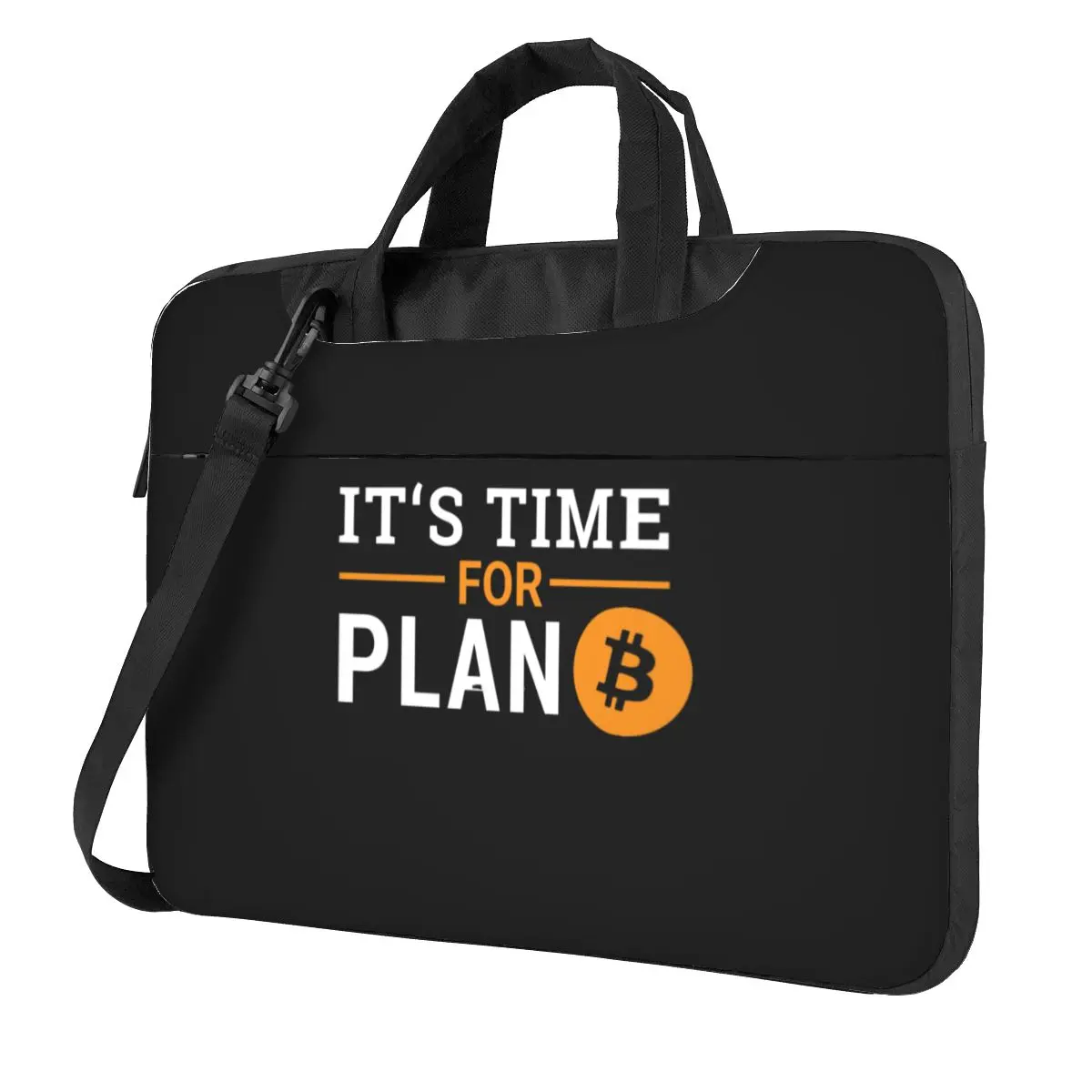 

It's Time For Plan B Laptop Bag btc For Macbook Air Pro Microsoft Fashion Travelmate Notebook Case 13 14 15 15.6 Pouch