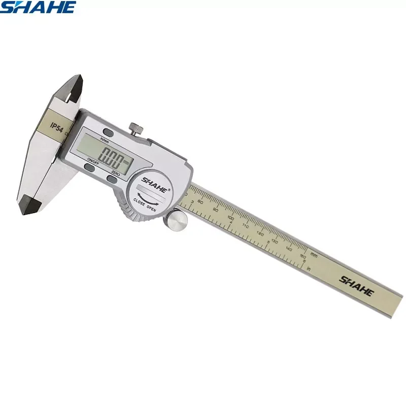 

2022New Shahe Calipers 0-150 mm Vernier Caliper Micrometer Gauge IP54 Digital Vernier Caliper Measuring Tool 0.01 Digital Calipe