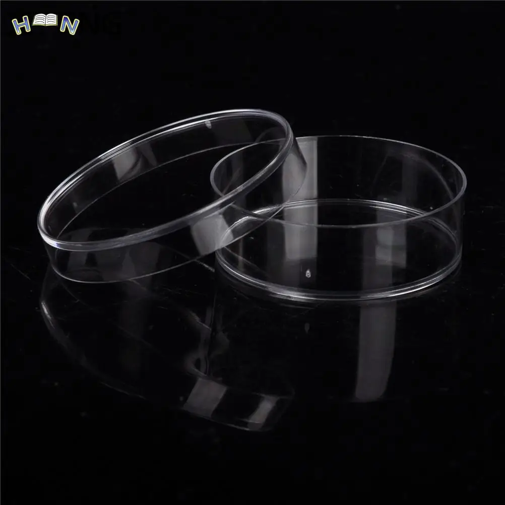 

JETTING 10PCS Practical Sterile Petri Dishes with Lids for Lab Plate Bacterial Yeast Chemical Instrument Lab Supply