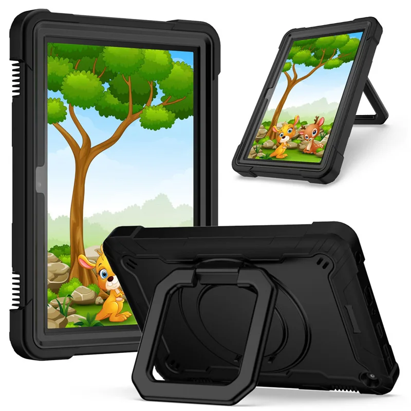 

Высокопрочный чехол для Kindle HD 8 Plus 2020 8,0 дюймов противоударный 360 чехол-подставка для планшета Kindle hd 8 hd8 чехол + ручка