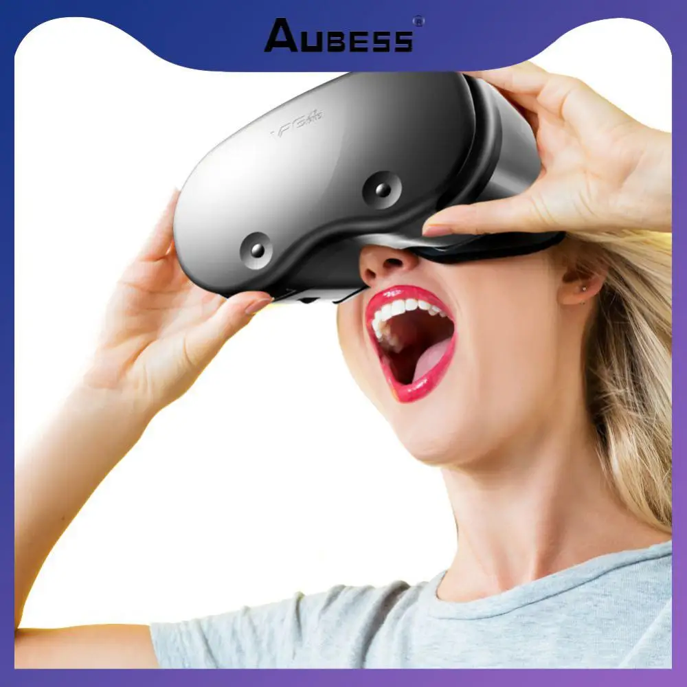 

Vrgpro X7 3d Glasses Vr Virtual Reality Google Cardboard Helmet With Controllers Headphones Wireless Rocker
